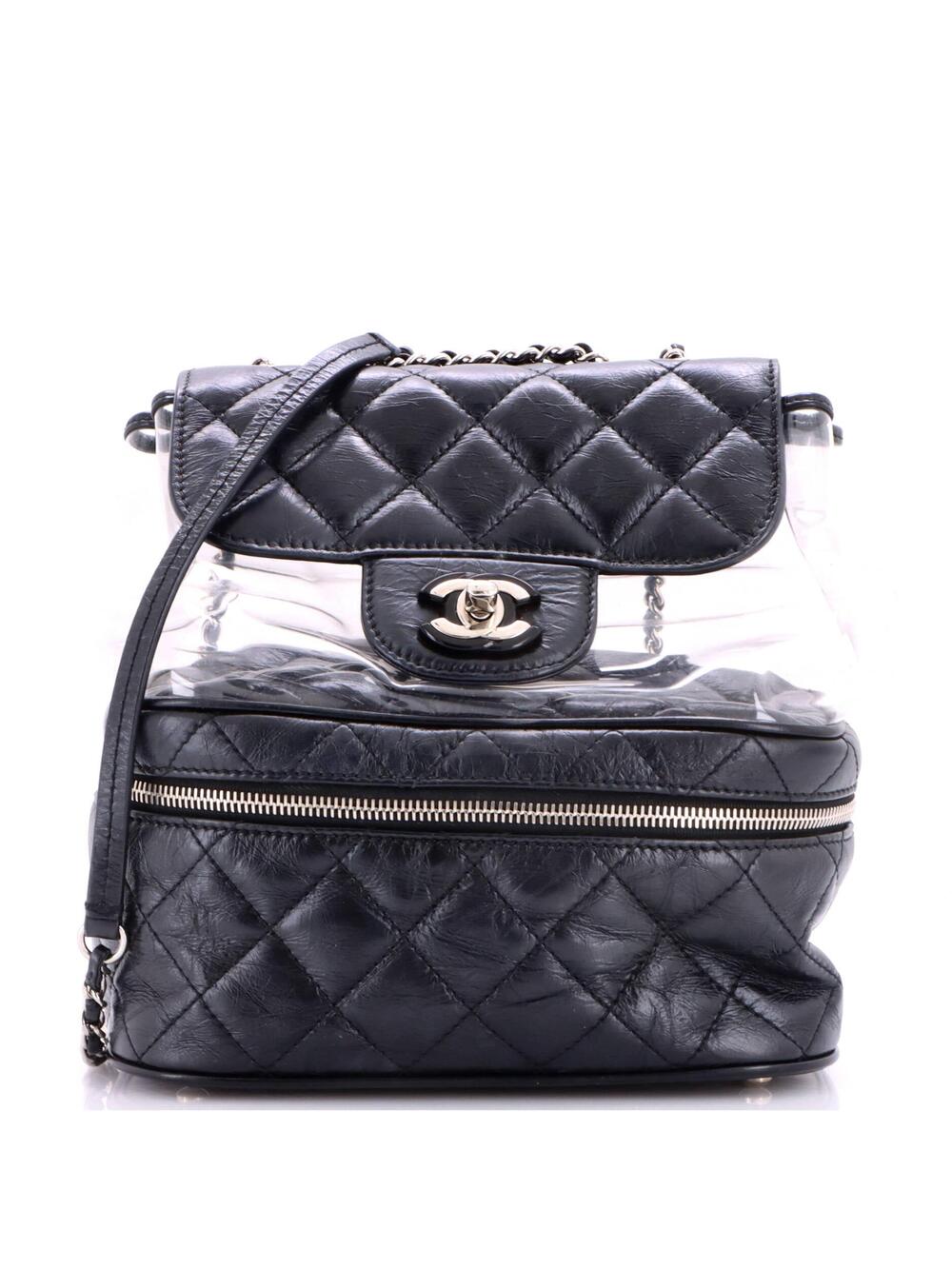 Chanel Zip Around Flap Backpack Quilted #348974C22B